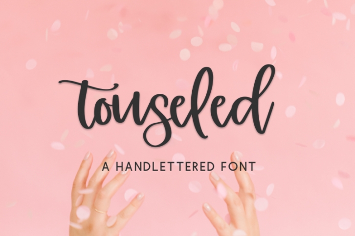 Touseled Script Font Download