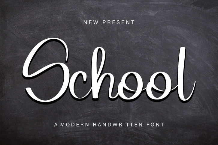 School Font Download
