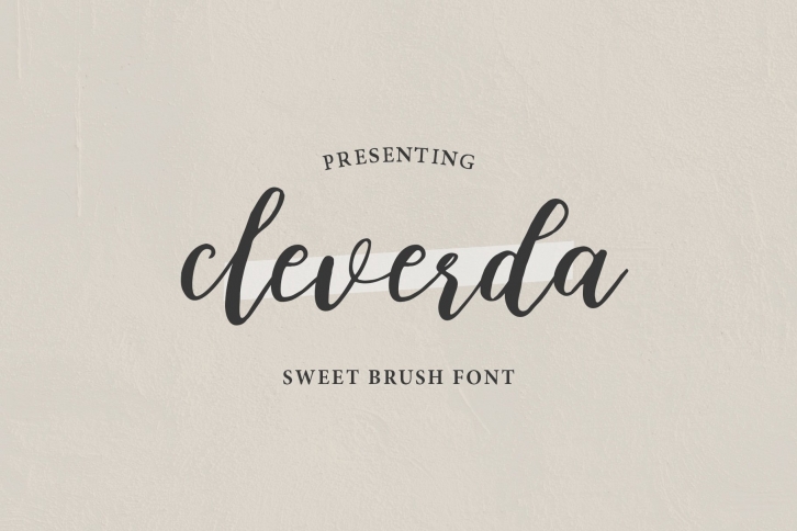 Cleverda Brush Font Download