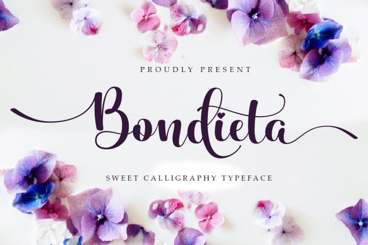 Bondieta script Font Download