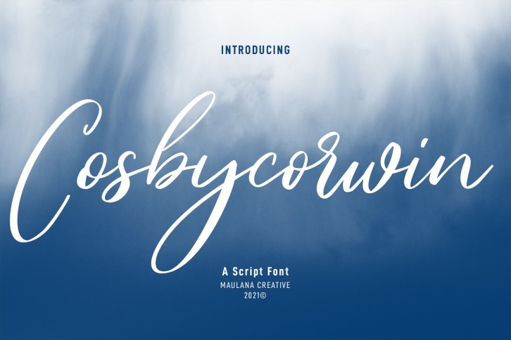 Cosbycorwin Script Font Download