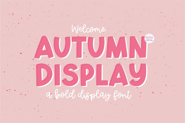 AUTUMN DISPLAY Bold Font Download