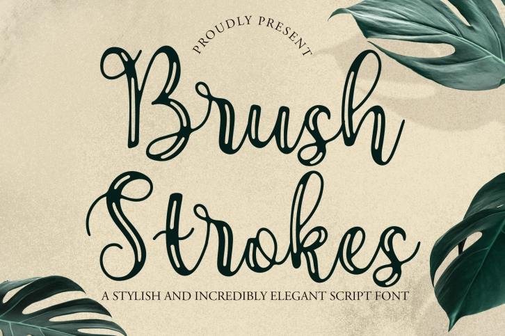 Brush Strokes Font Download