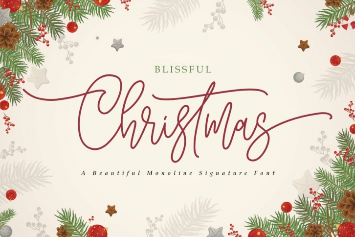 Blissful Christmas Font Download