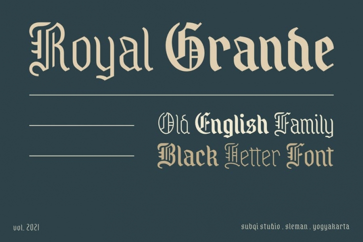 AMR Royal Grande Font Download