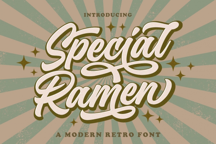 Special Ramen Font Download
