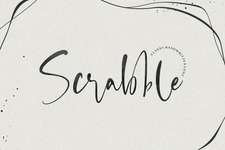 Scrabble Classy Handwritten Font Download