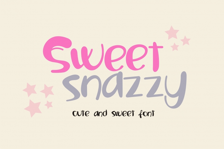 Sweet Snazy Font Download