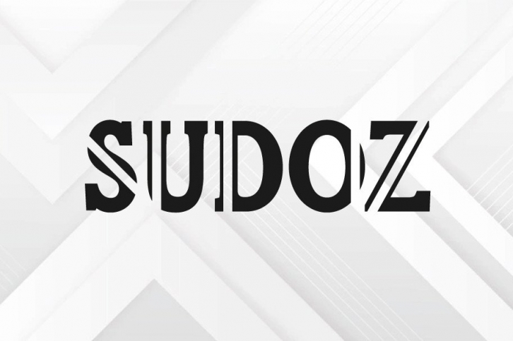 Sudoz Font Download