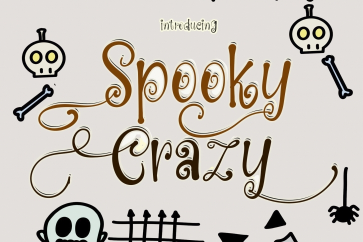 Spooky Crazy Font Download