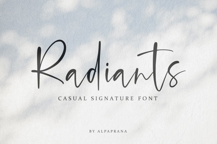 Radiants Font Download