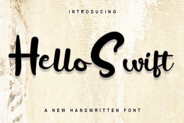 Hello Swift Font Download