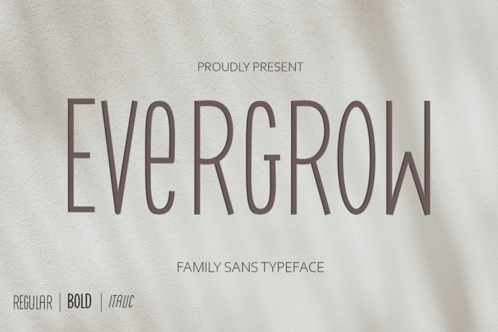 Evergrow Font Download