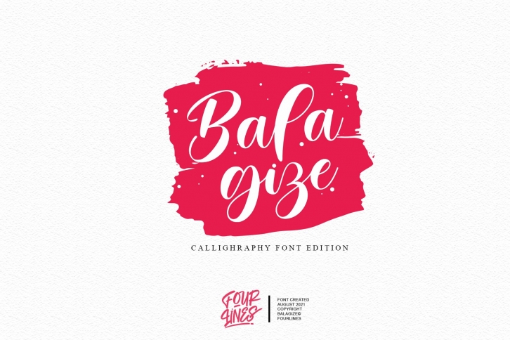 Balagize Font Download