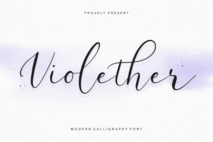 Violether Modern Calligraphy Font Download