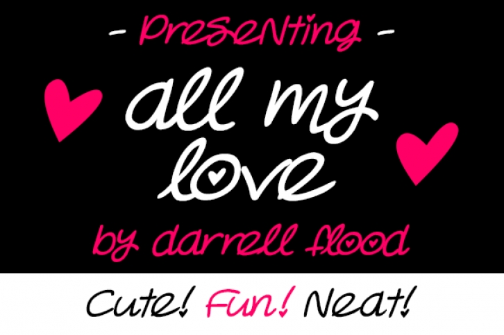 All My Love Font Download