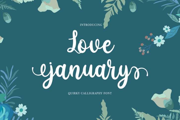 Love January Font Download