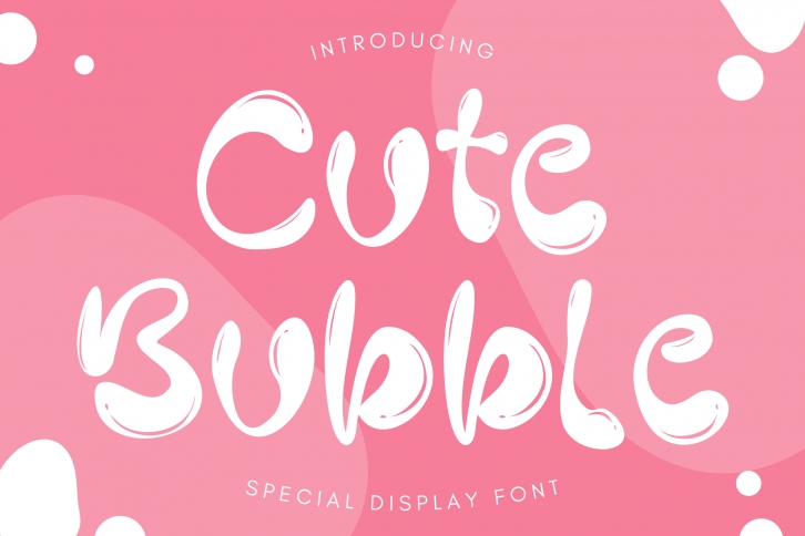 Cute Bubble Font Download
