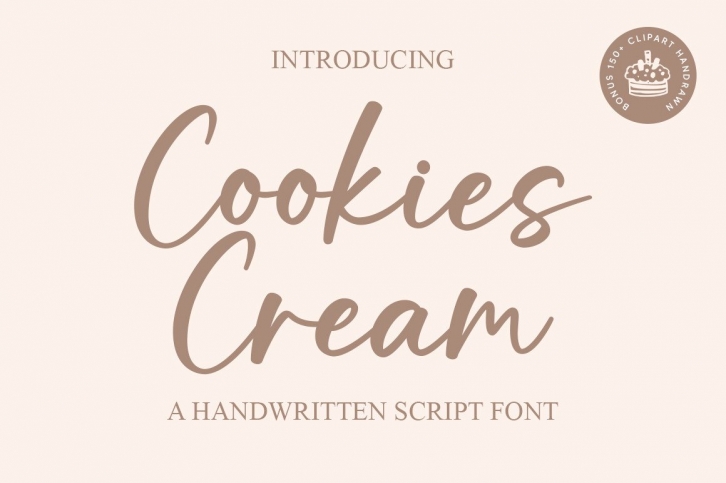 Cookies Cream Font Download