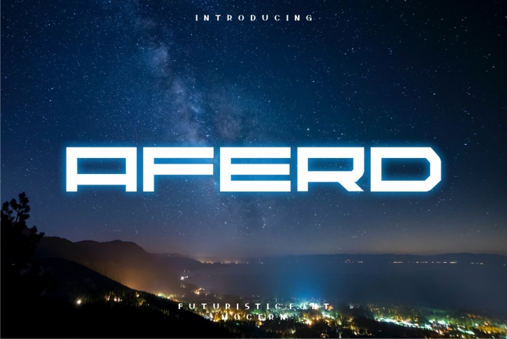 Aferd Font Download