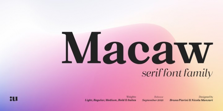 Macaw Font Download