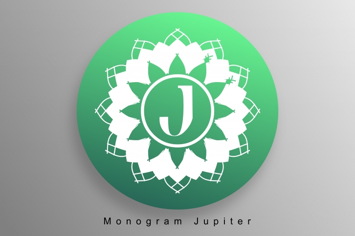 Monogram Jupiter Font Download