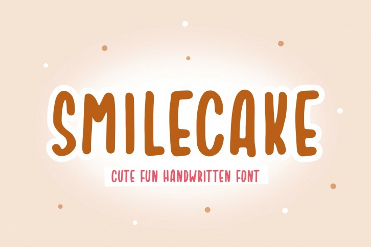 Smilecake Cute Fun Handwritten Font Download