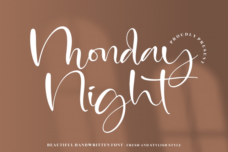 Monday Night Font Download