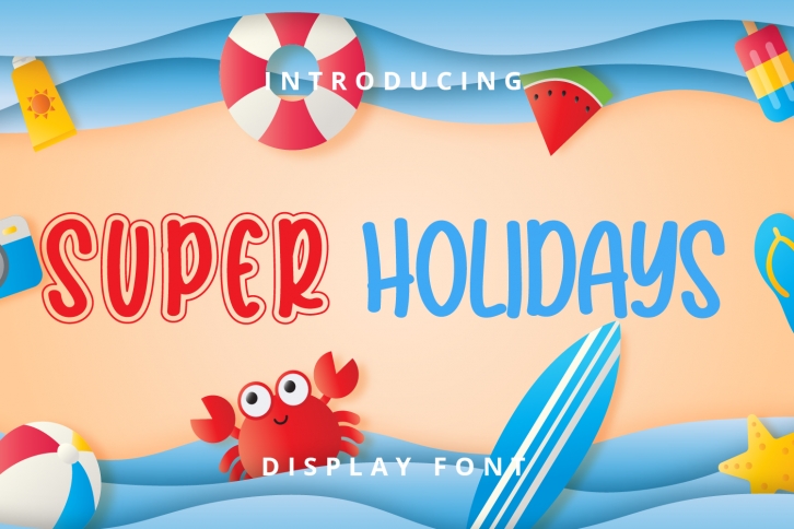 Super Holidays Font Download