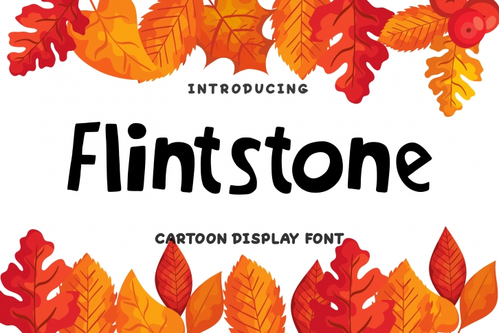 Flintstone Font Download