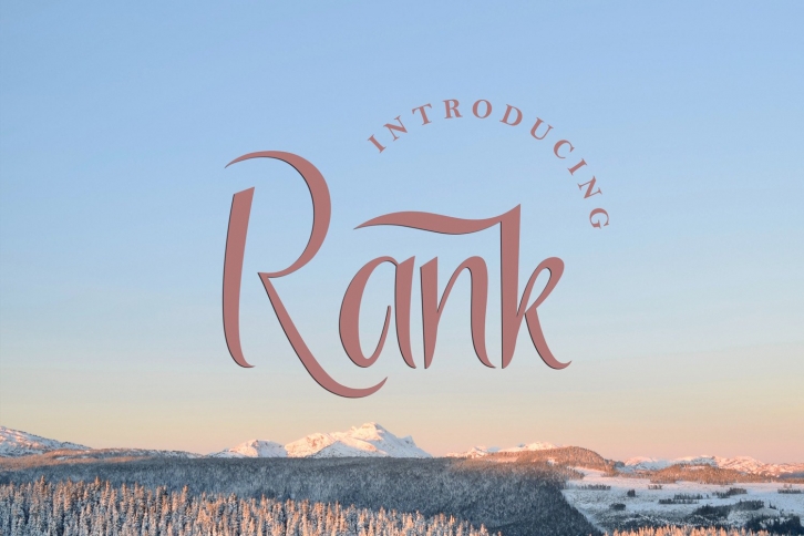 Rank Font Download