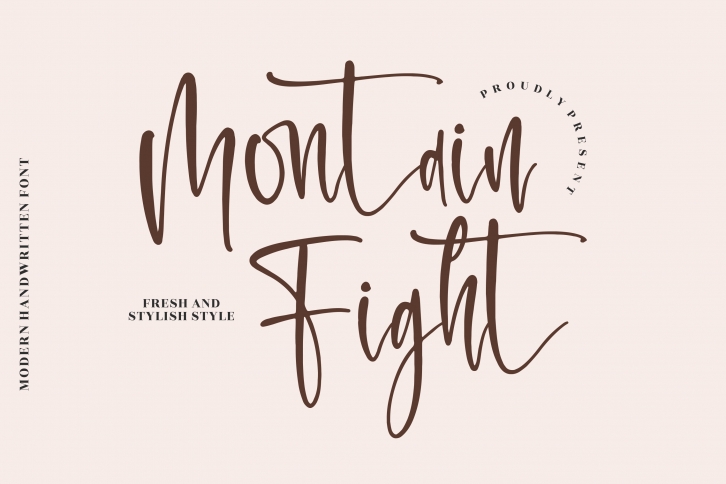 Montain Fight Font Download