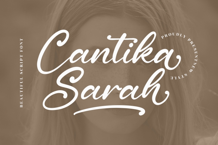 Cantika Sarah Font Download