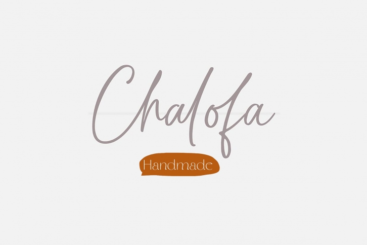 Chalofa Handmade Font Download