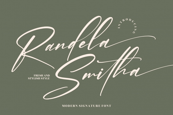 Randela Smitha Font Download