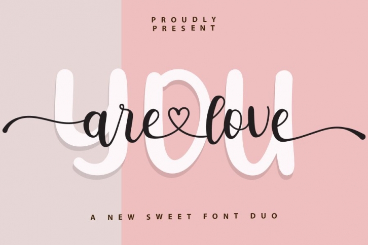 You Are Love Font Download