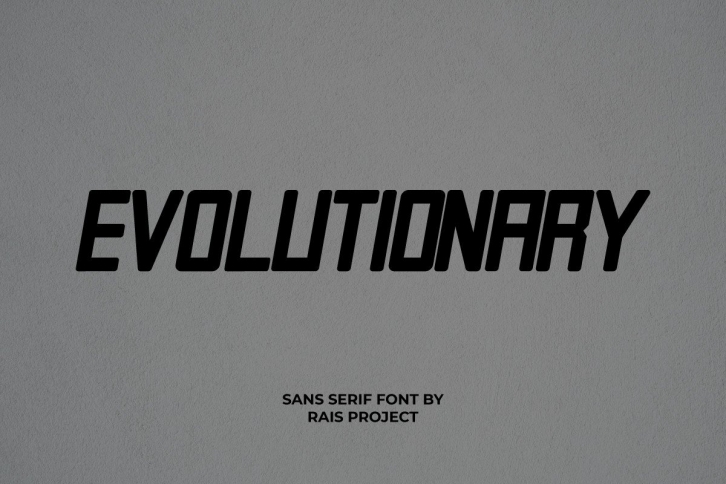 Evolutionary Font Download