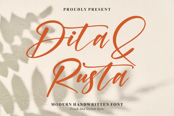 Dita  Rusta Font Download