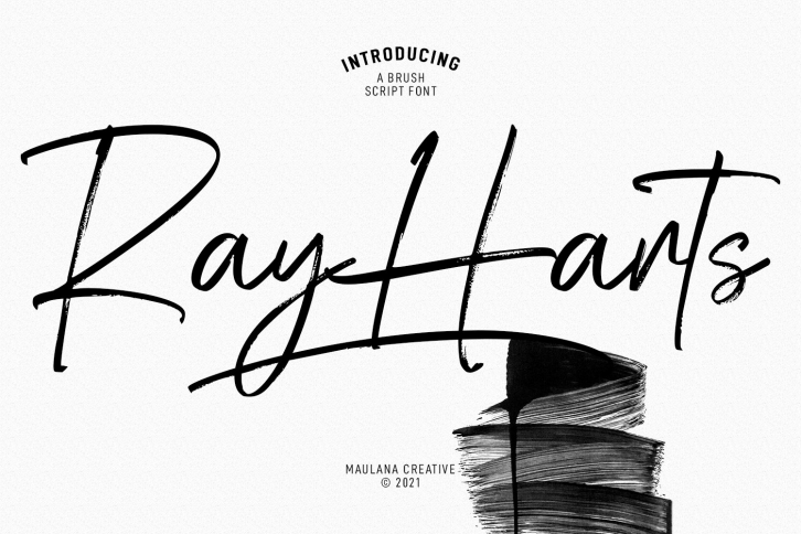 Ray Harts Brush Script Font Download