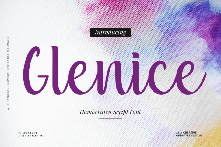 Glenice Font Download