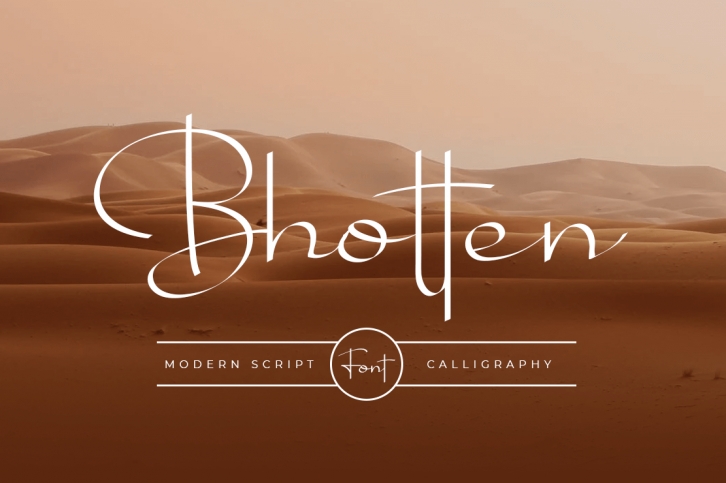 Bhotten Script Font Download