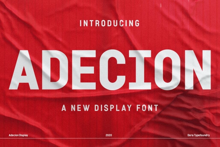 Adecion Font Download
