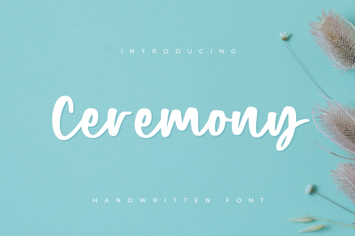 Ceremony Font Download