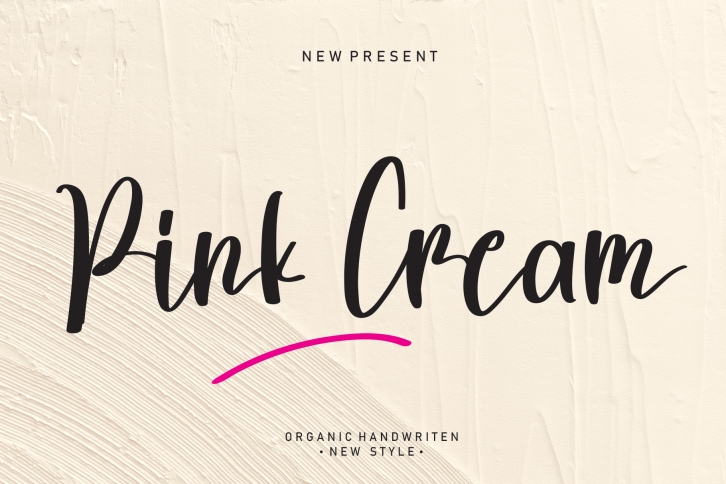 Pink Cream Font Download