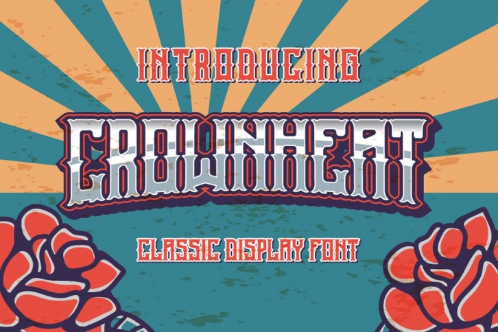 Crownheat Classic Display Typeface Font Download