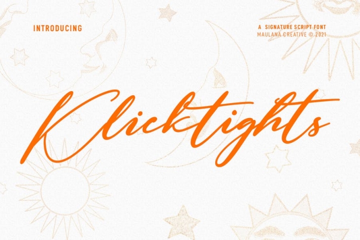 Klicktights Script Font Font Download