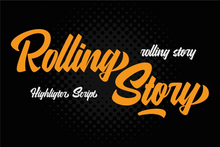 Rolling Story Font Download