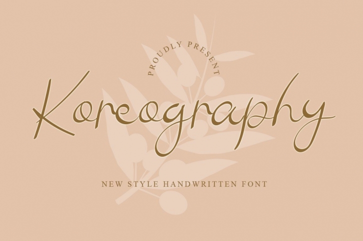 Koreography Font Download