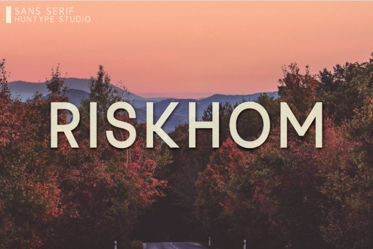 Riskhom Font Download