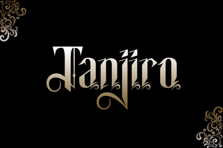 Tanjiro Font Download